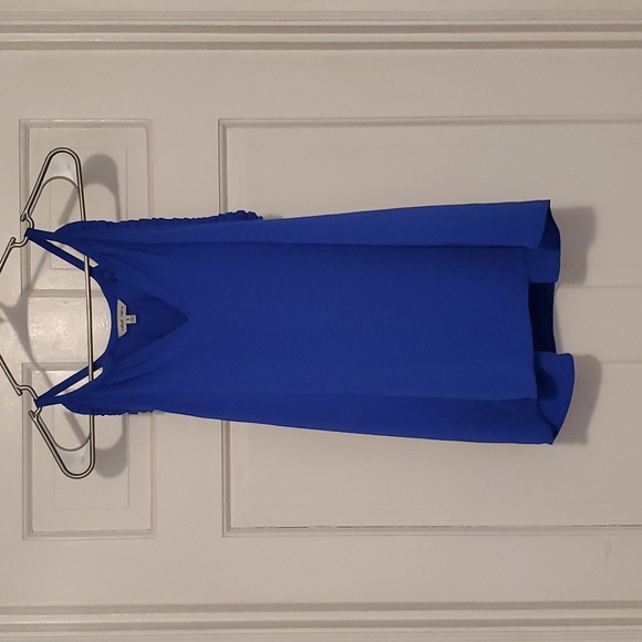 Naked Zebra Tops - Beautiful blue tank top from Naked Zebra, Size SMALL